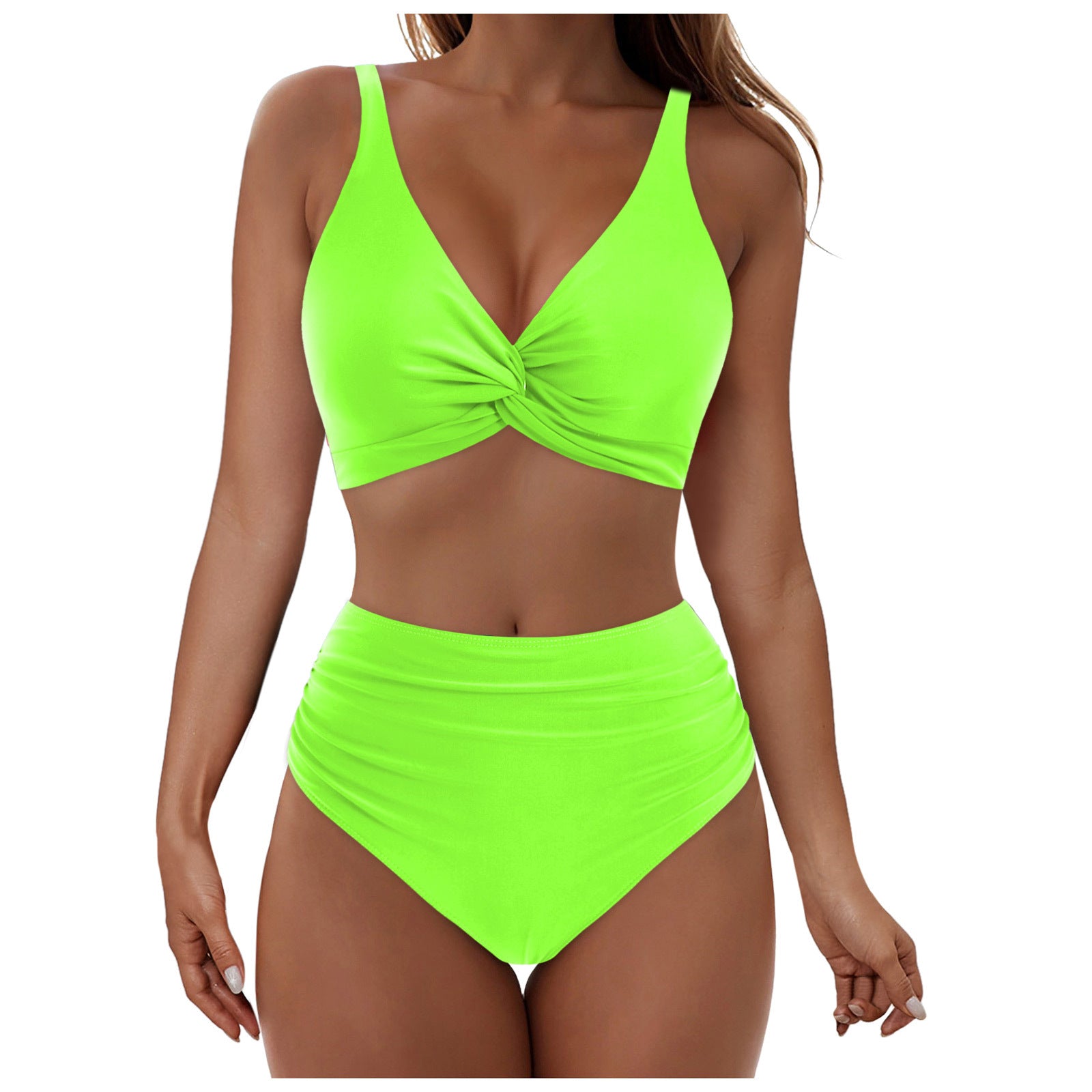 Two-Piece Vest Strap Swimsuit