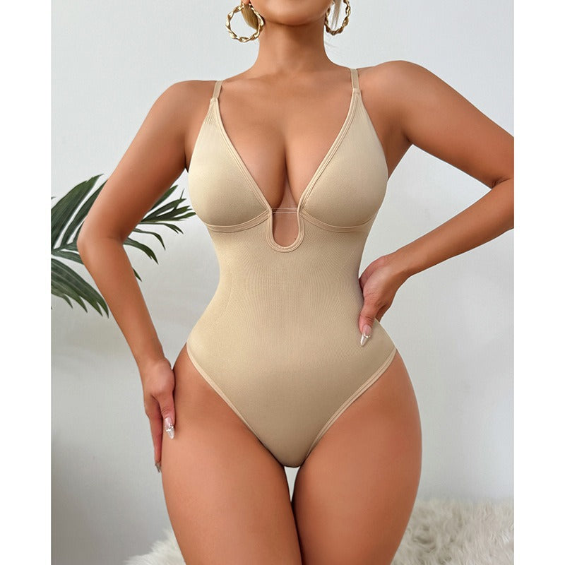 Plunge Thong Bodysuit