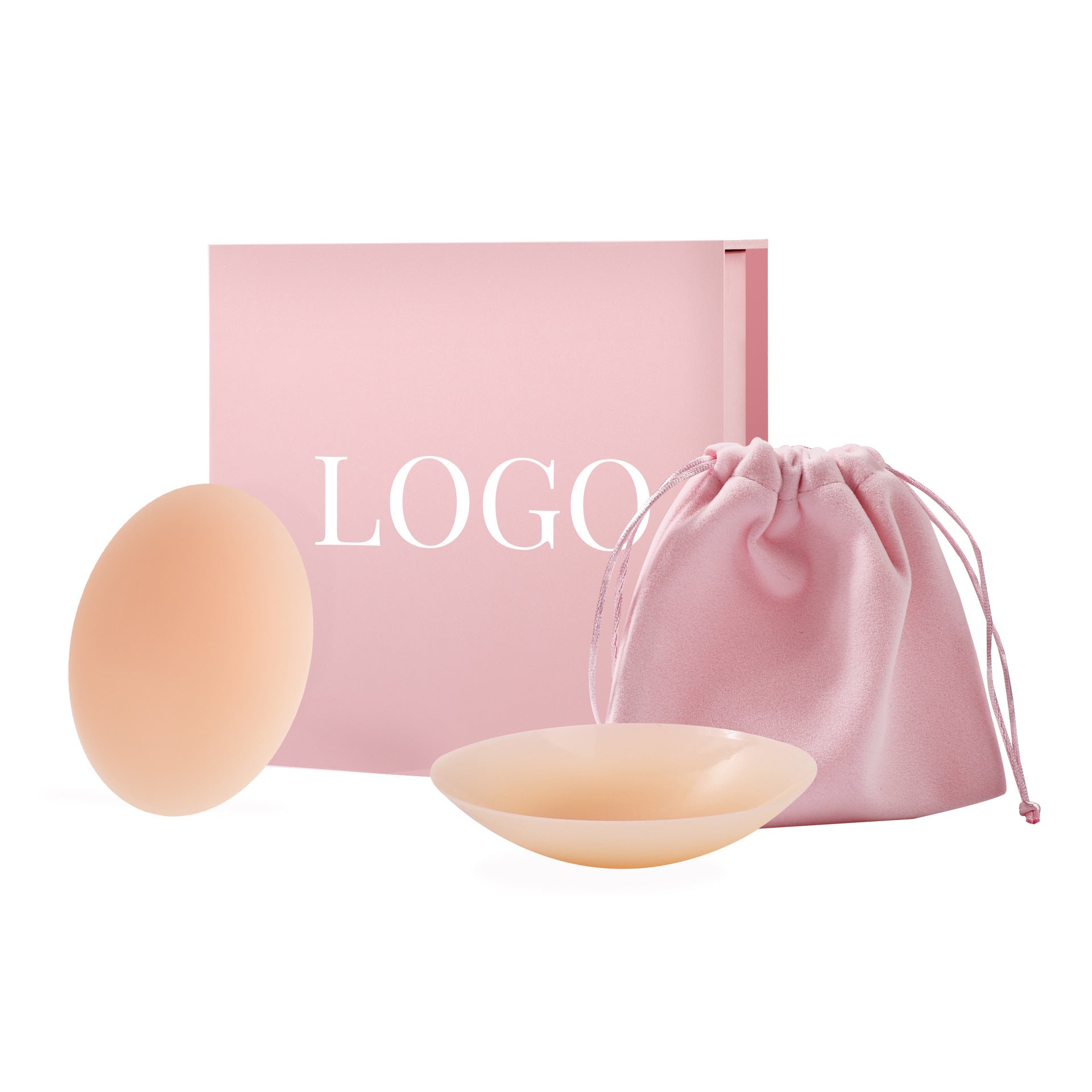 Invisible Reusable Silicone Adhesive Breast Pads