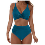 Two-Piece Vest Strap Swimsuit