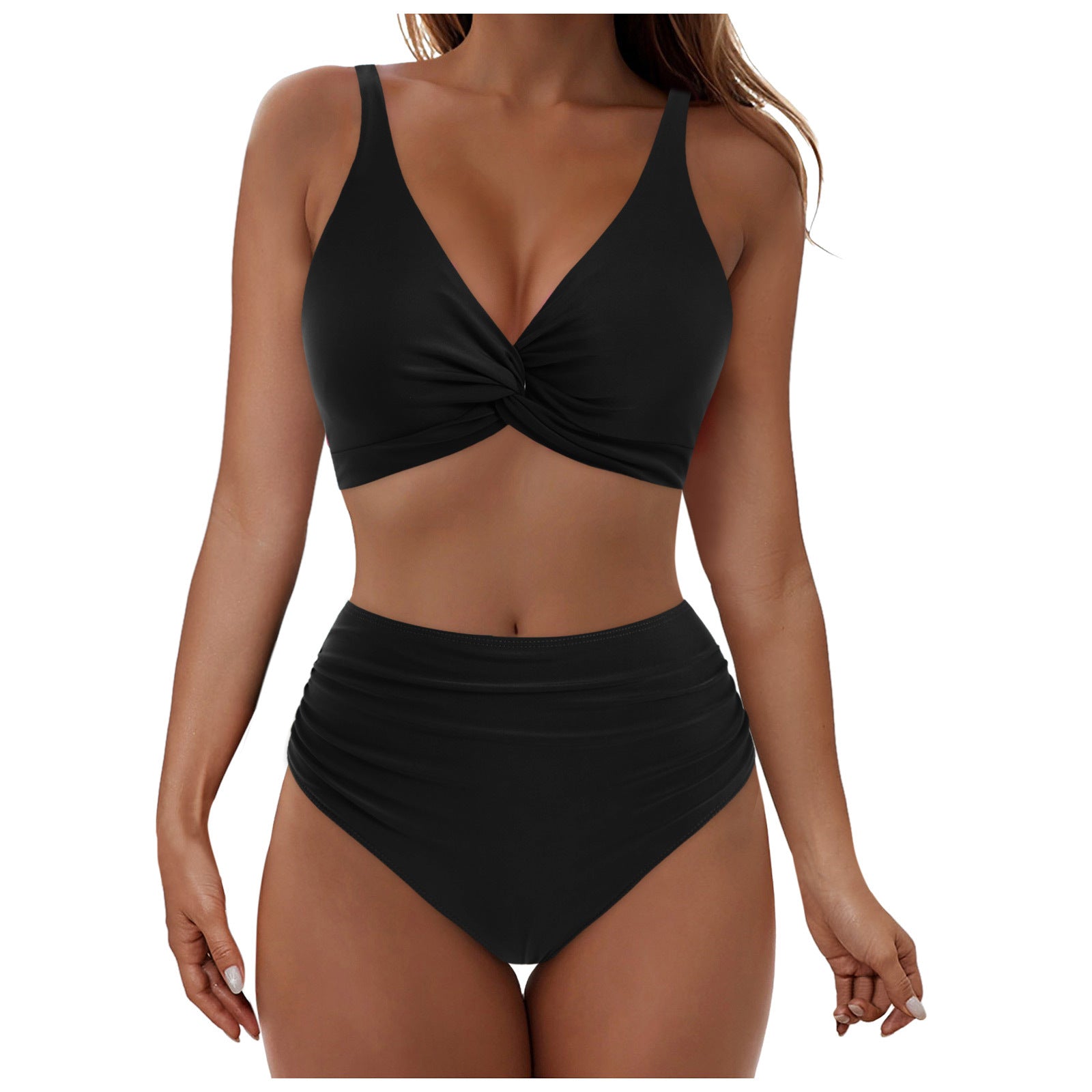 Two-Piece Vest Strap Swimsuit
