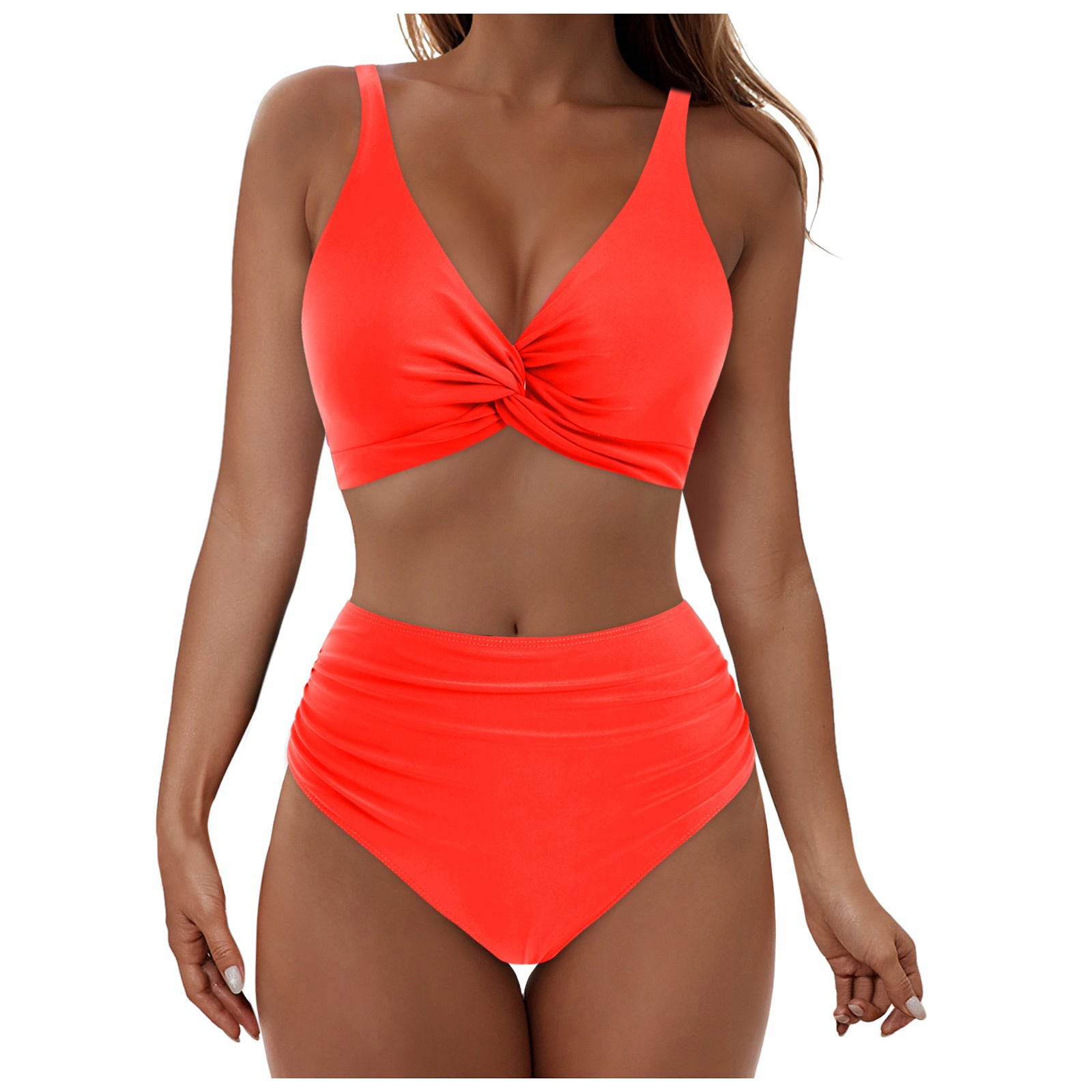 Two-Piece Vest Strap Swimsuit