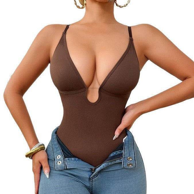 Plunge Thong Bodysuit