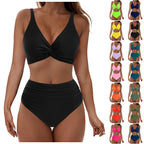 Two-Piece Vest Strap Swimsuit