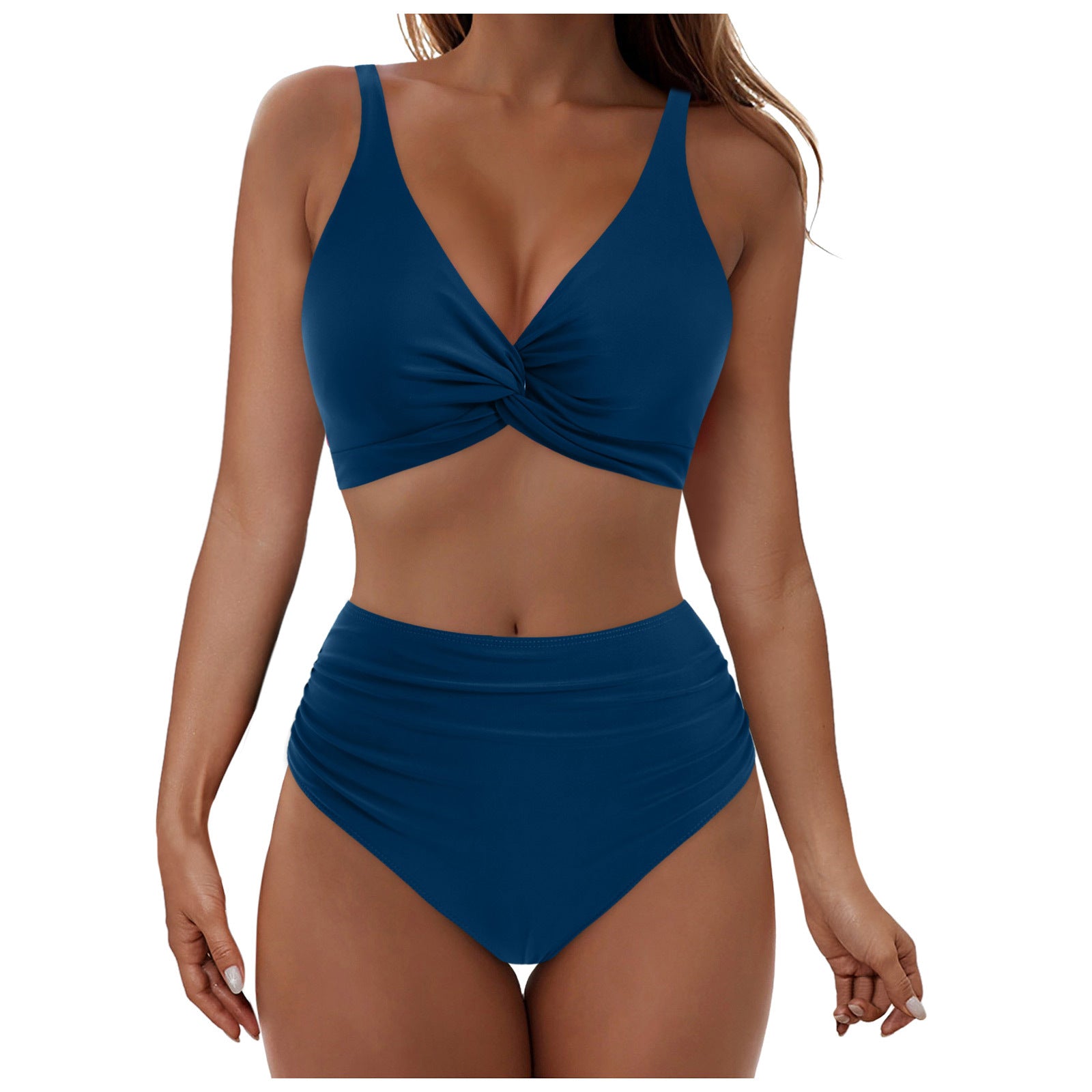 Two-Piece Vest Strap Swimsuit