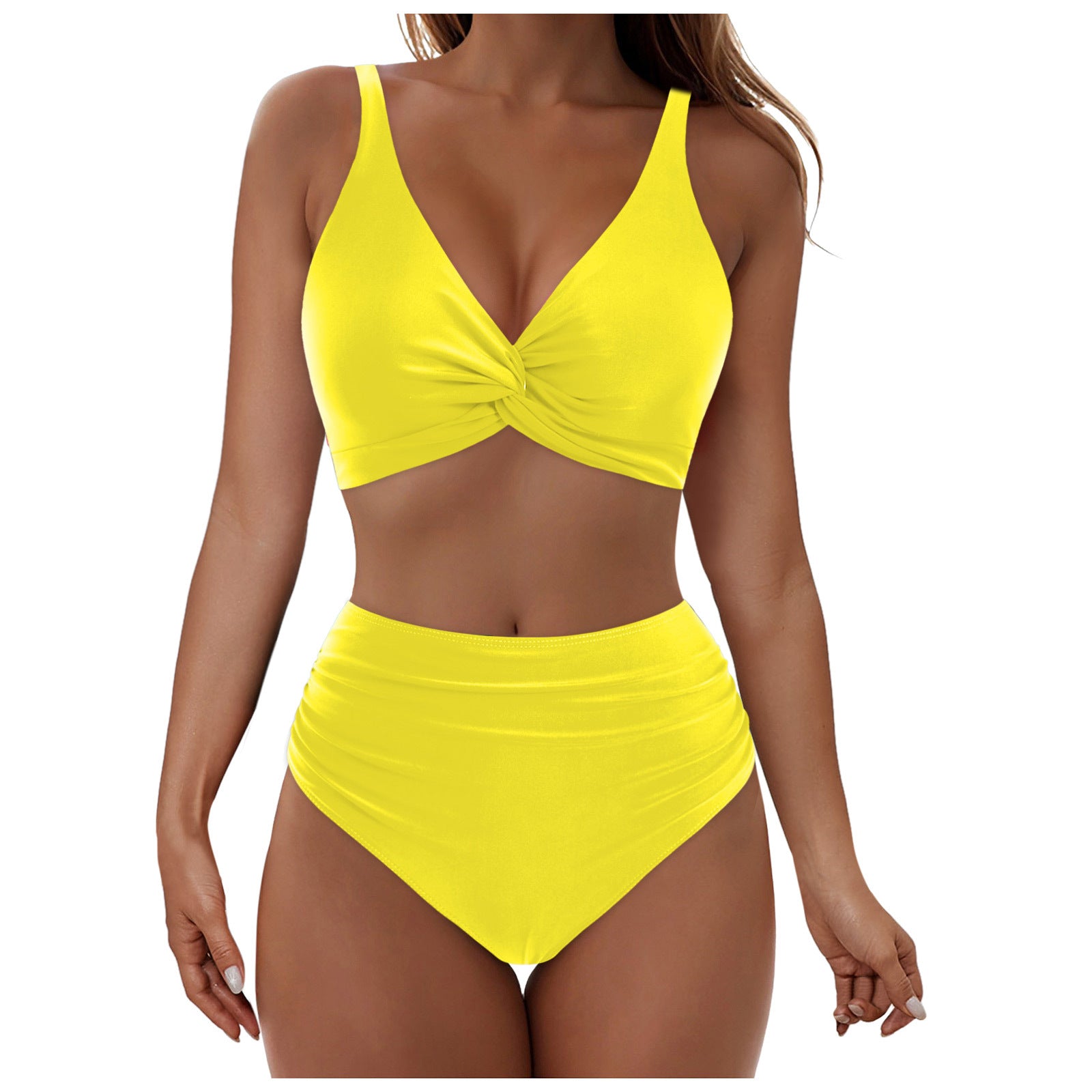 Two-Piece Vest Strap Swimsuit