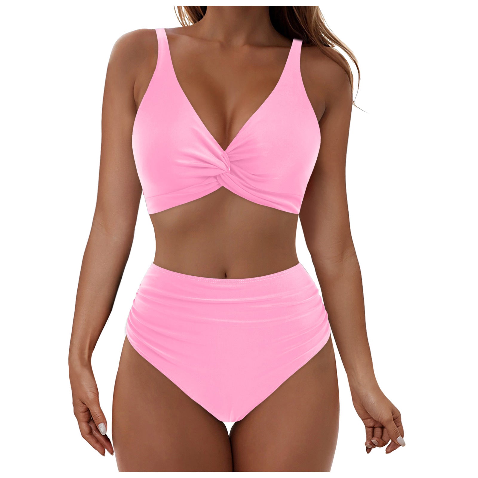 Two-Piece Vest Strap Swimsuit