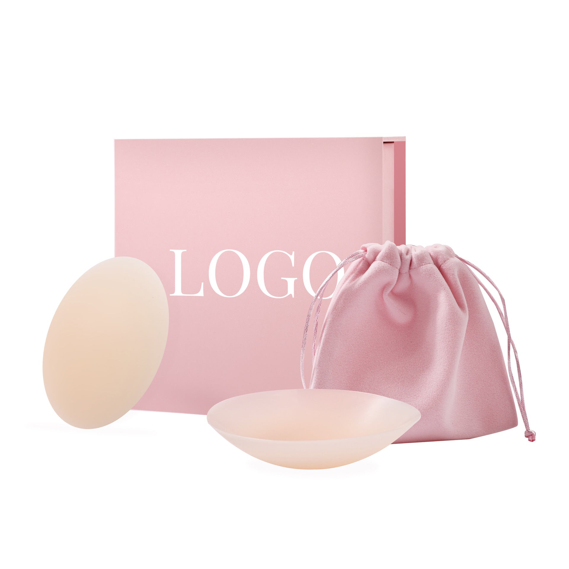 Invisible Reusable Silicone Adhesive Breast Pads