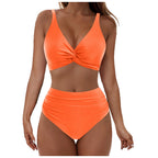Two-Piece Vest Strap Swimsuit