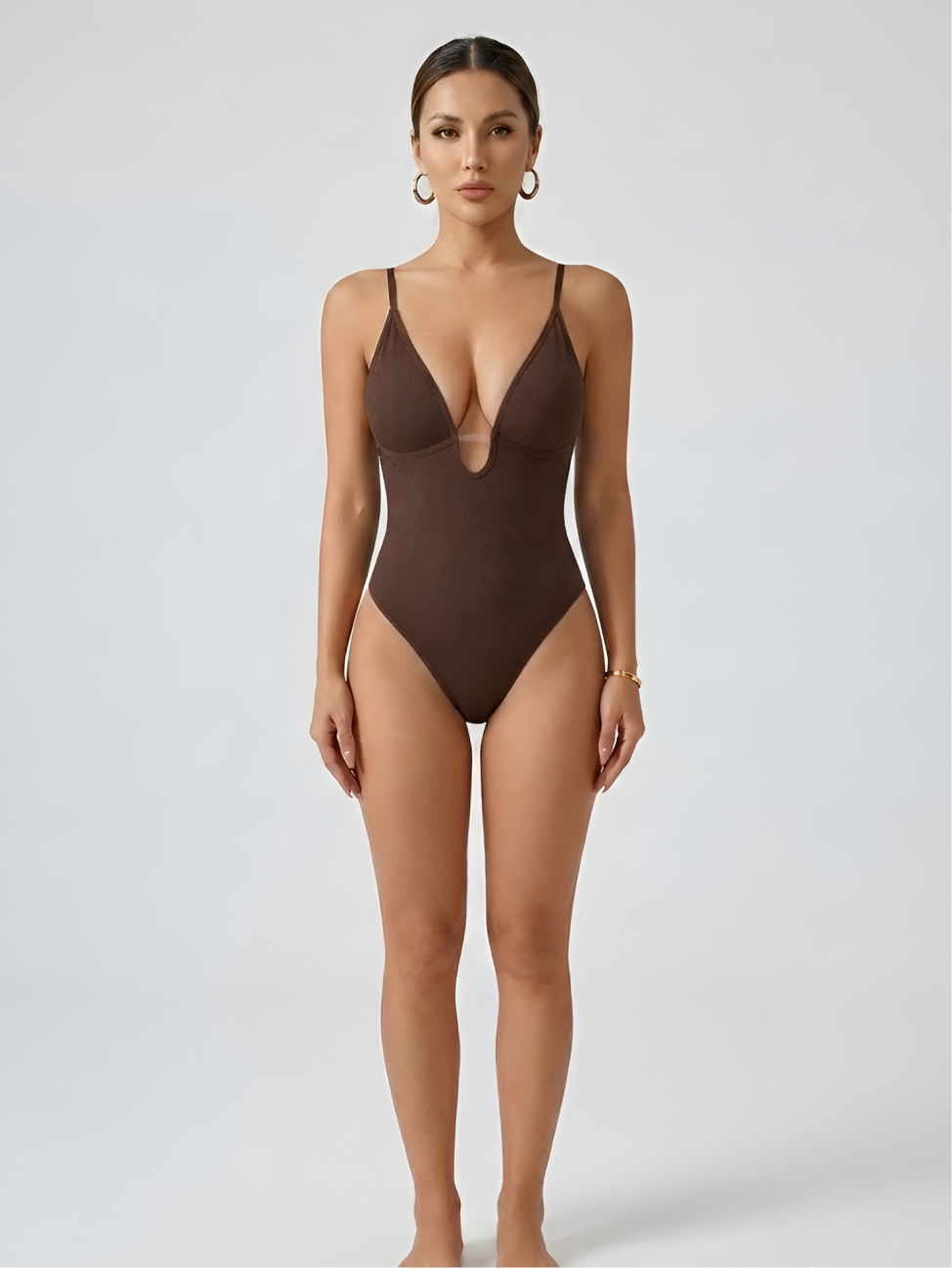 Plunge Thong Bodysuit