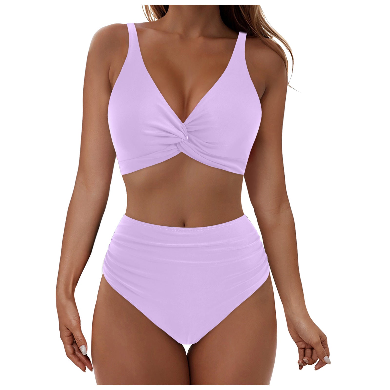 Two-Piece Vest Strap Swimsuit