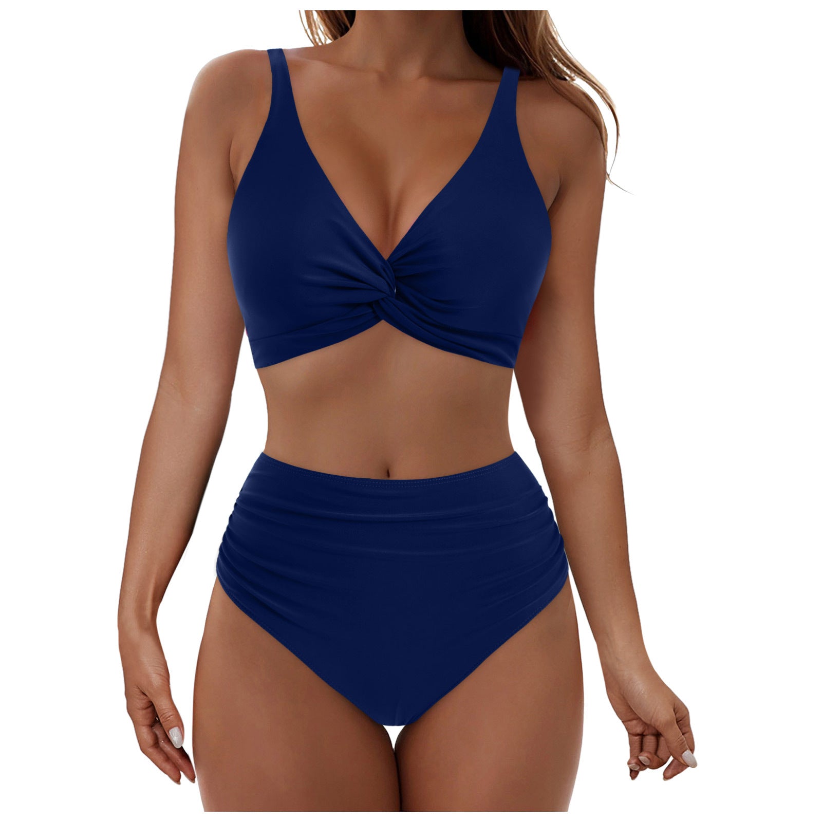 Two-Piece Vest Strap Swimsuit
