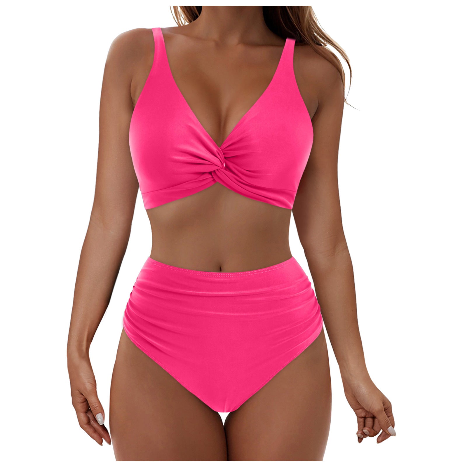 Two-Piece Vest Strap Swimsuit